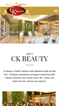 Mobile Screenshot of ckbeauty.com.my